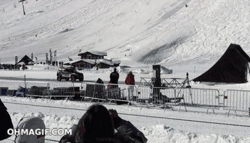 Cochazo backflip como un jefe