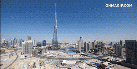 Timelapse de 24 horas de Dubai